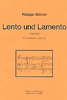 Lento und Lamento fr Violoncello und Klavier