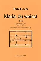 Maria du weinst fr Sopran und Klavier Rilke, Rainer Maria, Text