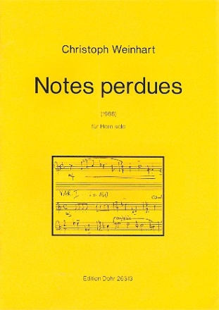 Notes perdues fr Horn