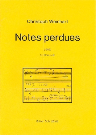 Notes perdues fr Horn