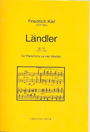 Lndler op.66 fr Klavier zu 4 Hnden