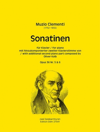 6 Sonatinen op.36 Band 3 fr Klavier fr 2 Klaviere 2 Spielpartituren