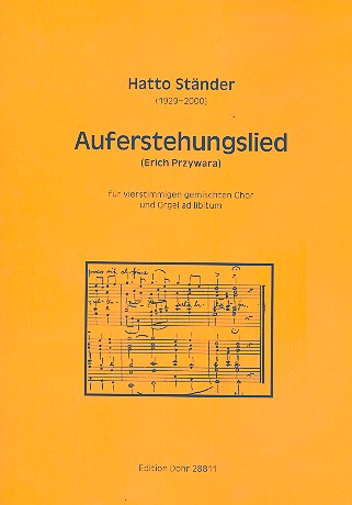 Auferstehungslied fr gem Chor a cappella (Orgel ad lib) Partitur