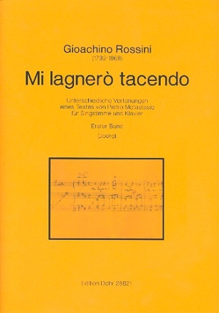 Mi lagner tacendo Band 1: fr Gesang und Klavier 
