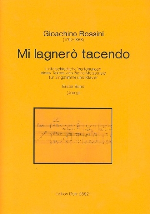 Mi lagner tacendo Band 1: fr Gesang und Klavier 