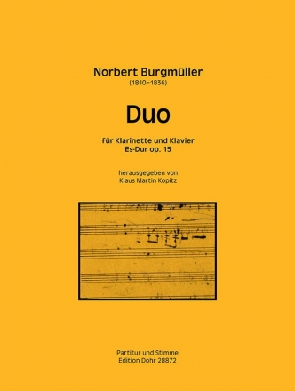 Duo Es-Dur op.15 fr Klarinette und Klavier