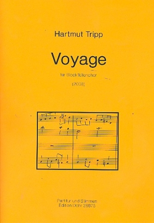 Voyage fr 5 Blockflten (Ensemble) (SATTB) Partitur und Stimmen