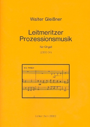 Leitmeritzer Passionsmusik fr Orgel