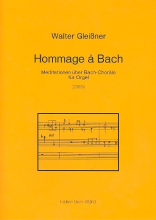 Hommage  Bach fr Orgel