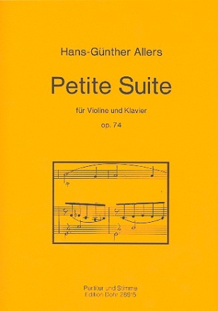 Petite Suite op.74 fr Violine und Klavier