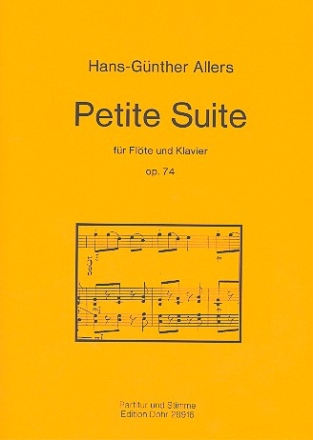 Petite Suite op.74 fr Flte und Klavier