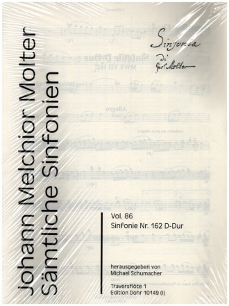 Smtliche Sinfonien Band 86 Sinfonie Nr.162 D-Dur Stimmensatz (4-4-3-3-2)