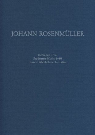 Instrumentalmusik in Drucken I: Paduanen, Studen Instrument, Basso continuo Partitur