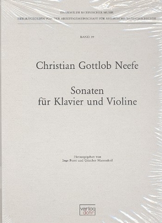 Sonate fr Klavier und Violine gebunden