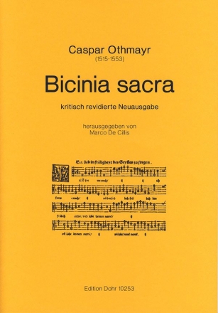 Bicinia sacra fr 2 Stimmen Partitur