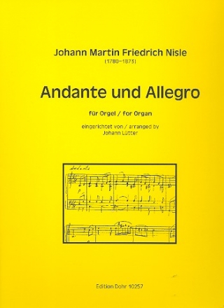 Andante und Allegro fr Orgel