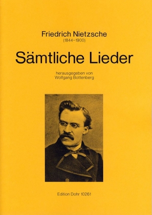 Smtliche Lieder fr Gesang und Klavier Partitur (dt/en)