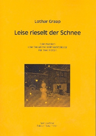 Leise rieselt der Schnee fr 2 Flten Spielpartitur