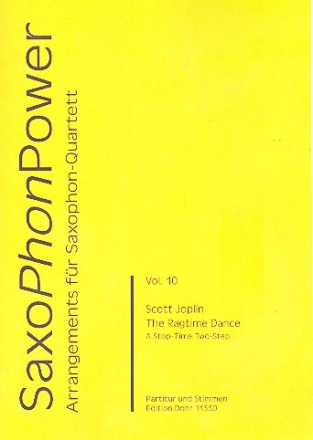 The Ragtime Dance: fr 4 Saxophone (SATBar) Partitur und Stimmen