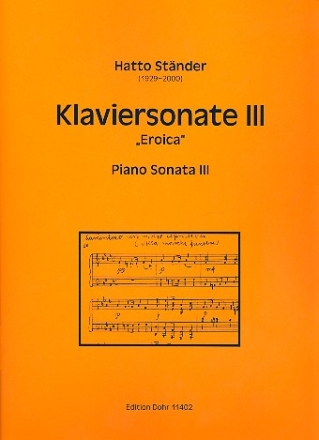 Sonate Nr.3 op.7 fr Klavier