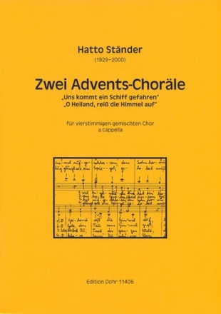 2 Advents-Chorle fr gem Chor a cappella Partitur