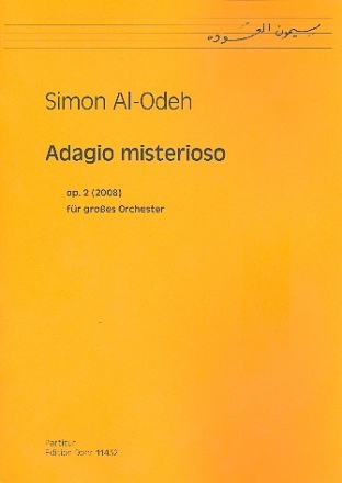 Adagio mysterioso op.2 fr Orchester Partitur