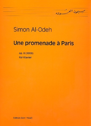 Une promenade  Paris op.8 fr Klavier