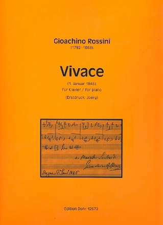 Vivace fr Klavier