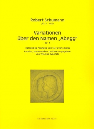 Variationen �ber den Namen Abegg op.1 f�r Klavier
