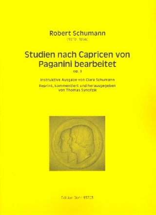 Studien nach Capricen von Paganini bearbeitet op.3 f�r Klavier