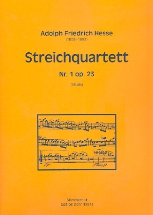 Streichquartett Nr.1 op.23 Stimmen