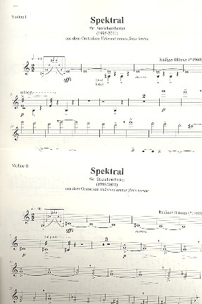 Spektral fr Streichorchester Stimmensatz (5-4-3-2-1)