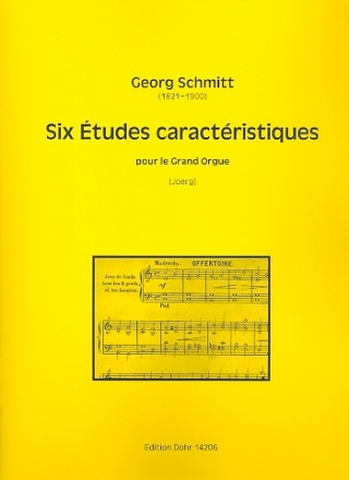 6 tudes caractristiques pour orgue