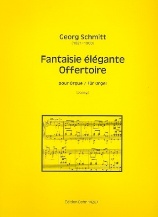 Fantaisie lgante fr Orgel