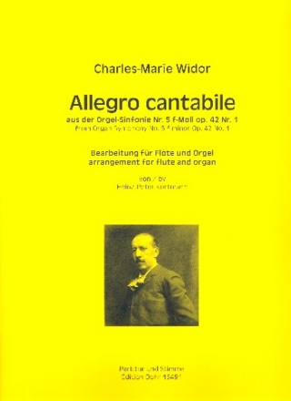 Allegro cantabile aus der Orgel-Sinfonie Nr.5 f-Moll op.42 Nr.1 f�r Fl�te und Orgel