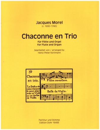 Chaconne en Trio fr Flte und Orgel