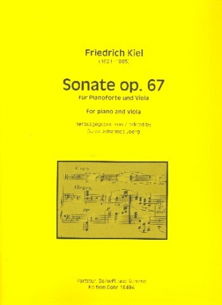 Sonate op.67 fr Viola und Klavier