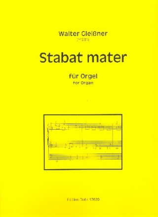 Stabat mater fr Orgel