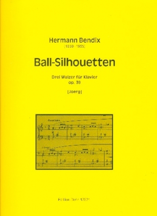 Ball-Silhouetten op.39 fr Klavier