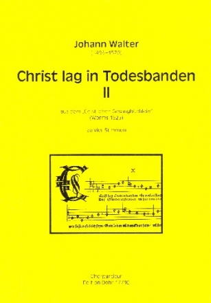 Christ lag in Todesbanden Nr.2 fr gem Chor a cappella Partitur