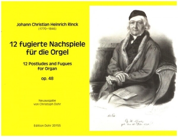 12 fugierte Nachspiele op.48 fr Orgel