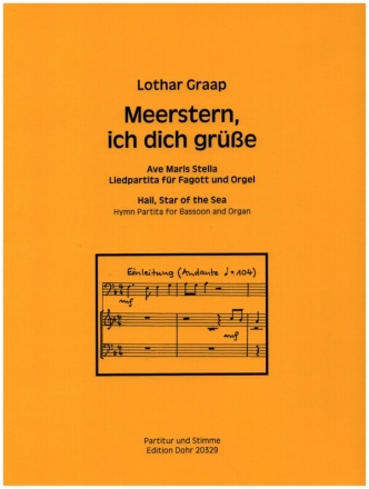Meerstern, ich dich gr��e f�r Fagott und Orgel