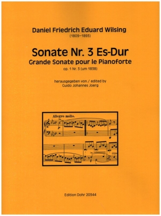 Sonate Nr.3 op.1 Es-Dur fr Klavier