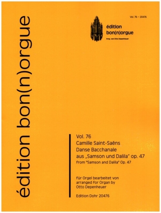 Danse Bacchanale aus 