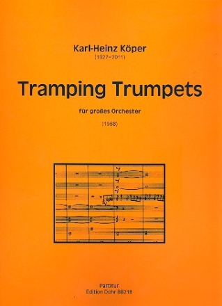 Tramping Trumpets fr Orchester Partitur