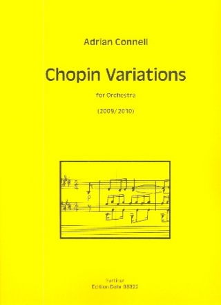 Chopin Variations fr Orchester Partitur
