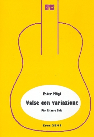 Valse con variazione fr Gitarre