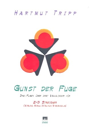 Gunst der Fuge (+CD) fr 2-3 Streicher Partitur und Stimmen