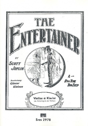 The Entertainer fr Violine und Klavier