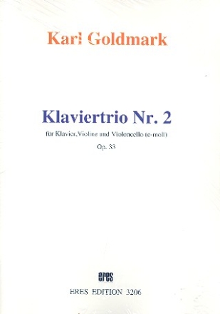 Trio e-Moll Nr.2 op.33 fr Violine, Violoncello und Klavier Stimmen